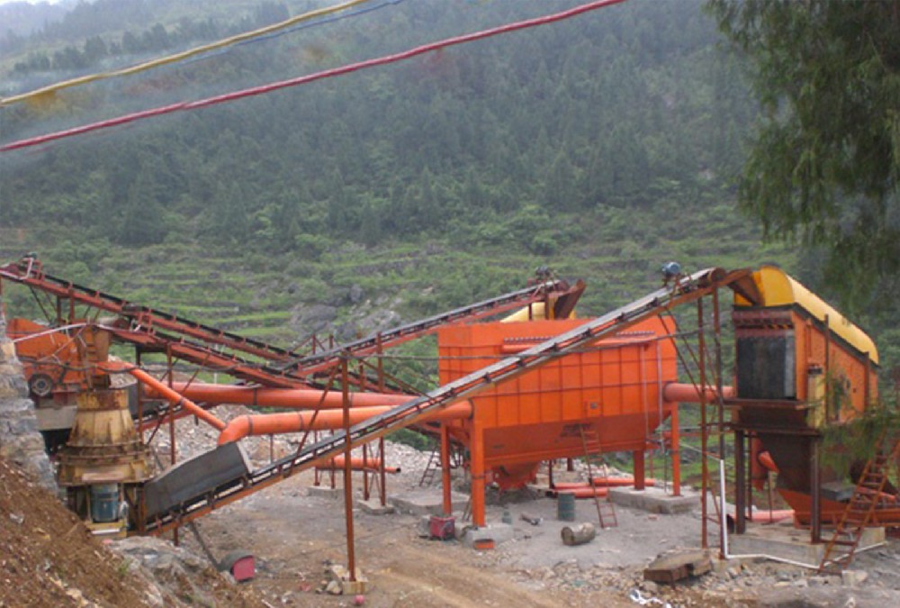 礦山脈沖袋式除塵器