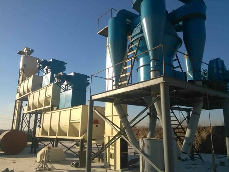 雙分離型高效選粉機使用安裝說明書。